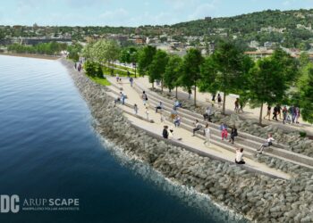 Adams Administration Breaks Ground on New Stapleton Waterfront Development