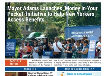 New York Voice Newspaper Cover Photo