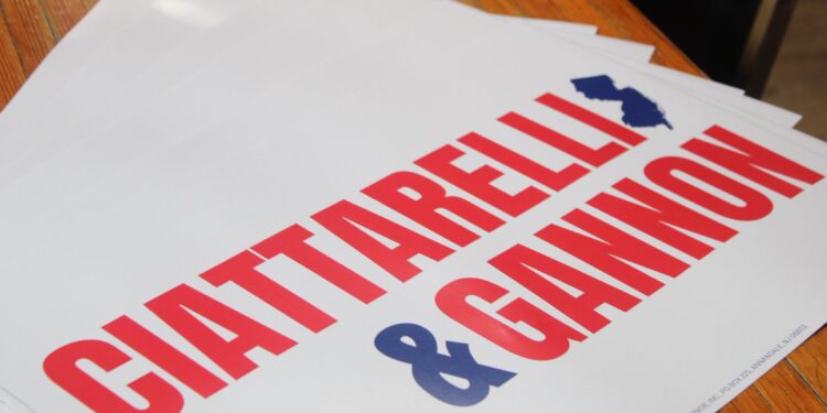 Ciattarelli Names Sheriff Gannon as Running Mate in Governor’s Race