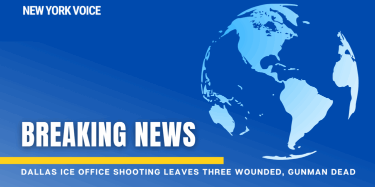 Dallas ICE Office Shooting Leaves Three Wounded, Gunman Dead