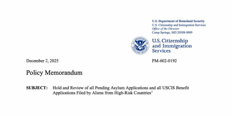 Trump Administration Halts Immigration Applications from 19 High-Risk Countries