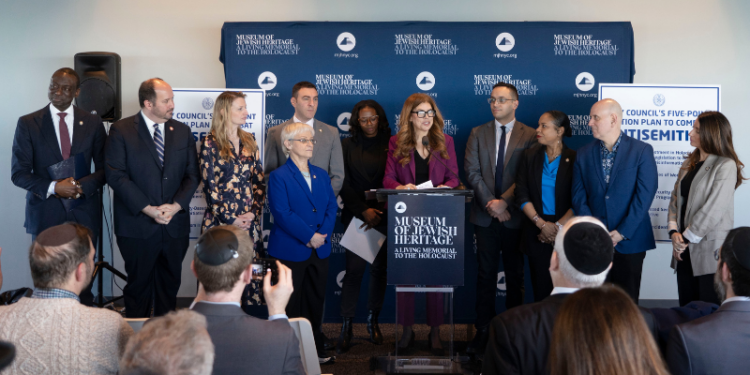 NYC Council Speaker Julie Menin Unveils Five-Point Plan to Combat Antisemitism