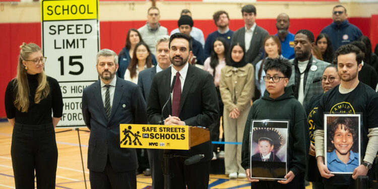 Mayor Mamdani Announces 15 MPH Speed Limits for All NYC School Zones