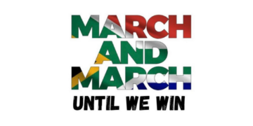 South Africans March in Johannesburg Demanding Tougher Immigration Laws