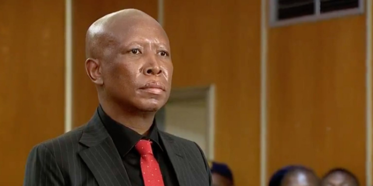 South African Opposition Leader Julius Malema Sentenced to Five Years in Prison Over 2018 Firearm Charges