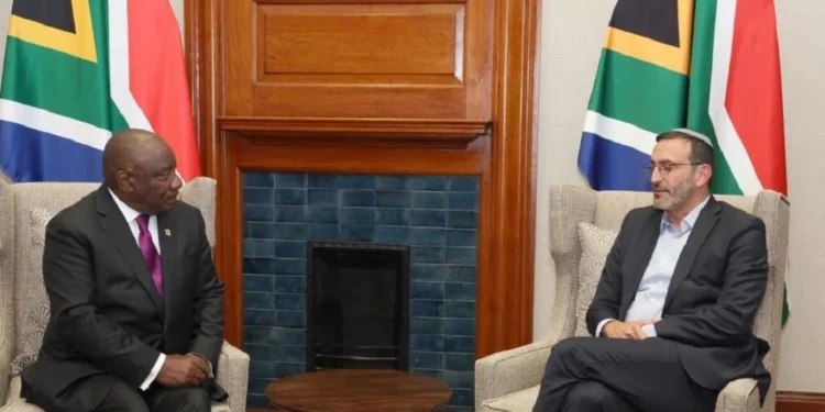 Ramaphosa Meets Father of Slain Israeli Soldier, Highlights South Africa’s Role in Returning Remains