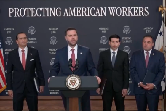 Vance Announces H-1B Crackdown, Says American Jobs Must Go to American Workers